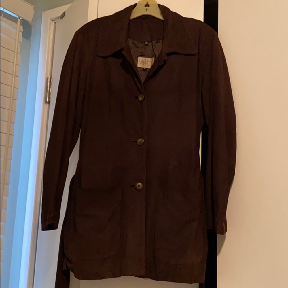 🧥VINTAGE Vakko suede jacket